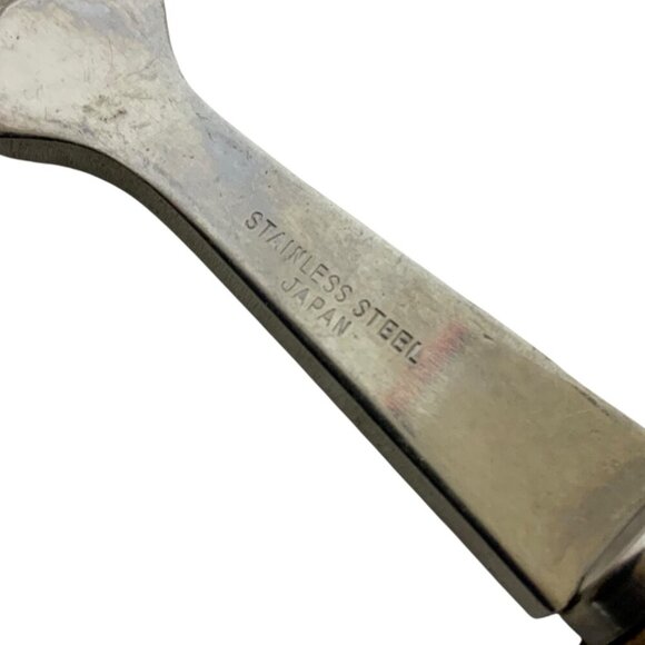 Vintage Stainless Steel Cheese Slicer With Wooden Handle Made In Japan - Picture 3 of 3